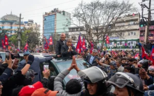 Nepal’s former King Gyanendra Shah returns to Kathmandu