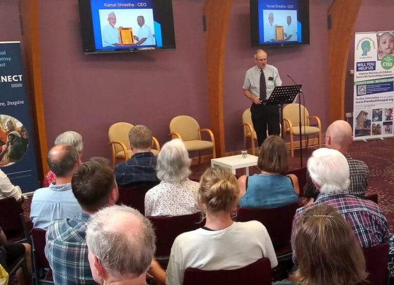 Mike Houghton speaking at NLT Connect 2025.